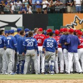 MLB: Toronto Blue Jays at Texas Rangers